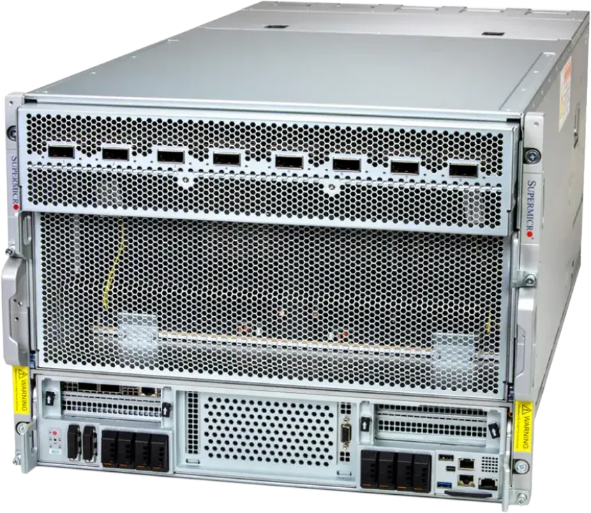 Стоечный GPU-сервер Supermicro для нейросетей
